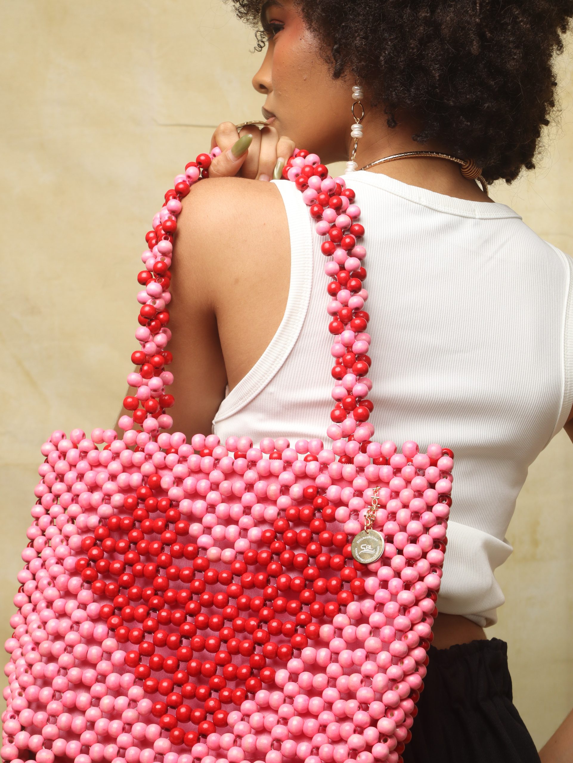 love tote red pink 5